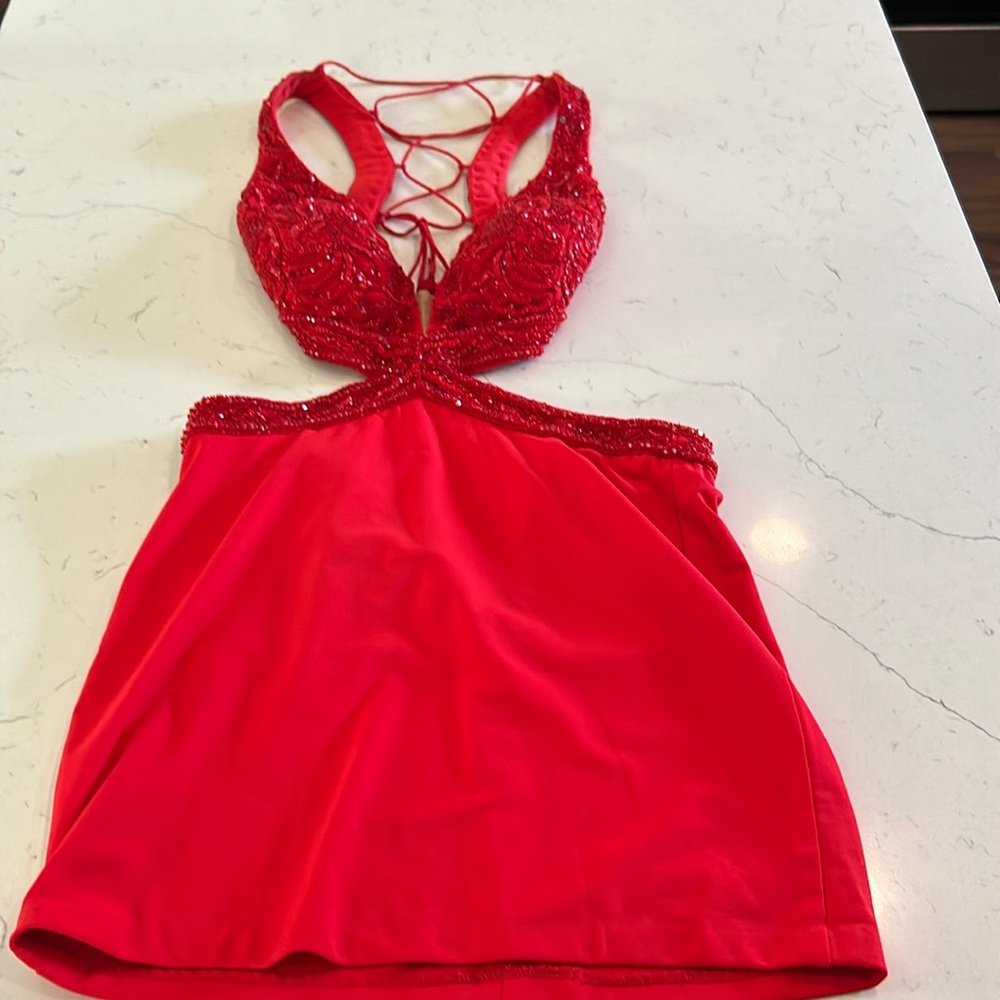 designer homecoming dress